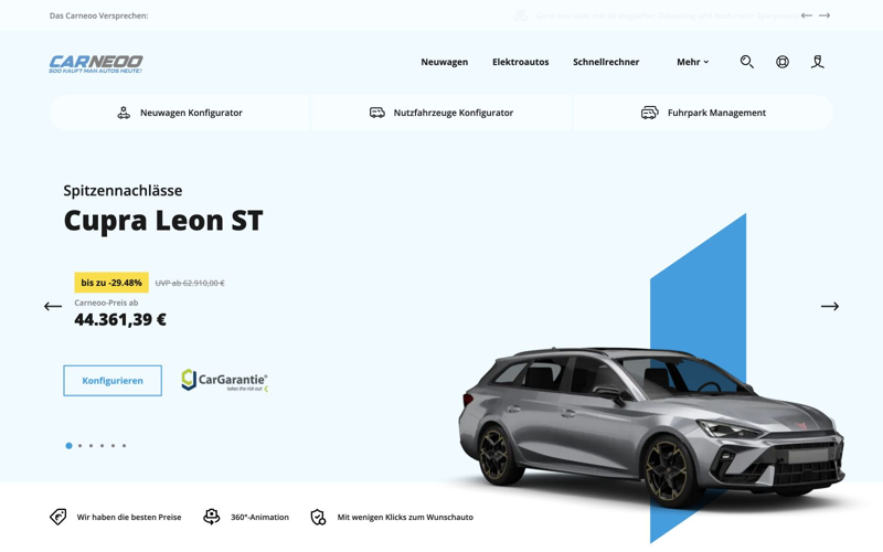 Carneoo: Strona główna — oferta samochodów