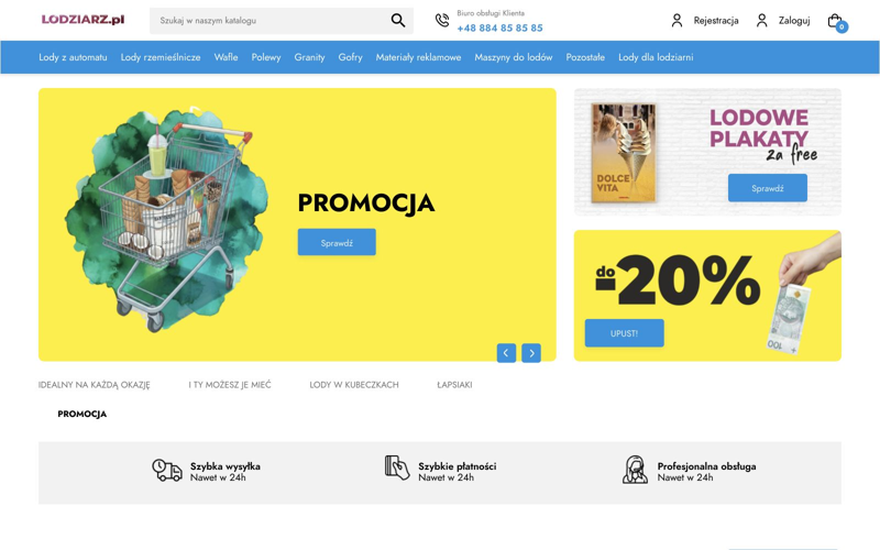 Lodziarz.pl: Lodziarz.pl — strona główna